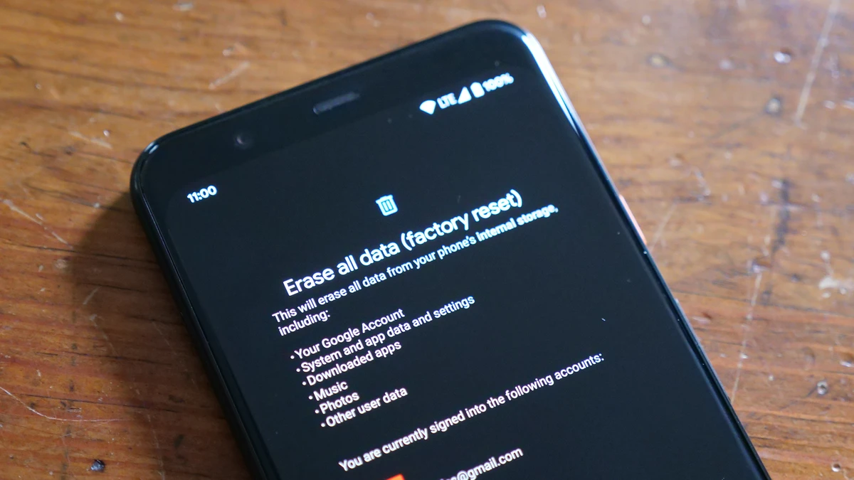 Erase mobile data for a faster device.
