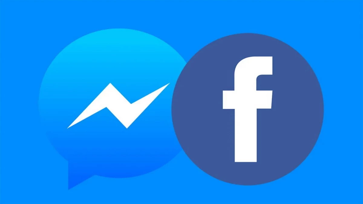 The Facebook Messenger logo