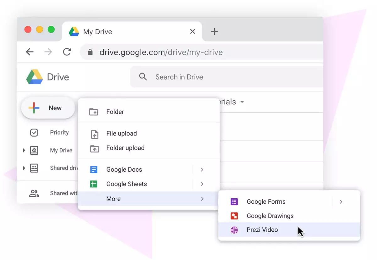 How to share videos and photos through Google Drive and cloud services