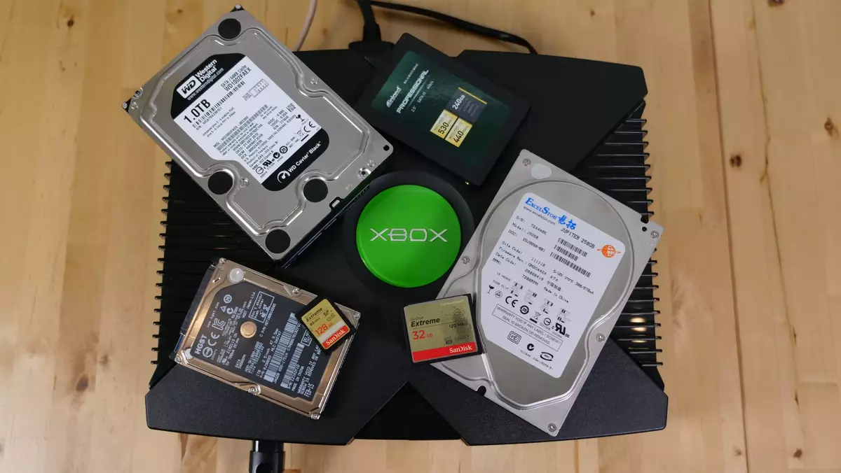 Use the Xbox hard drive on a PC