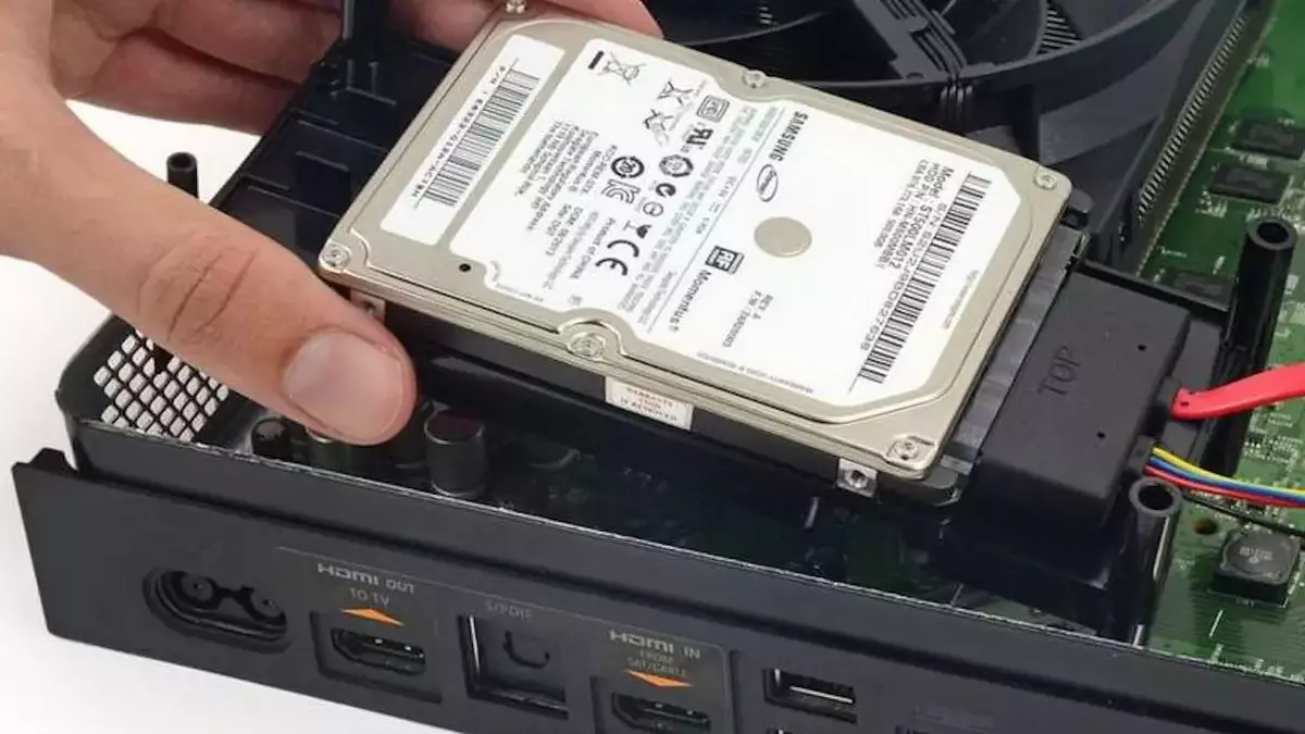 How to use a Xbox hard drive on a PC