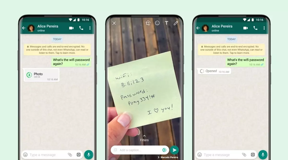 How to save ephemeral photos on WhatsApp to watch them again