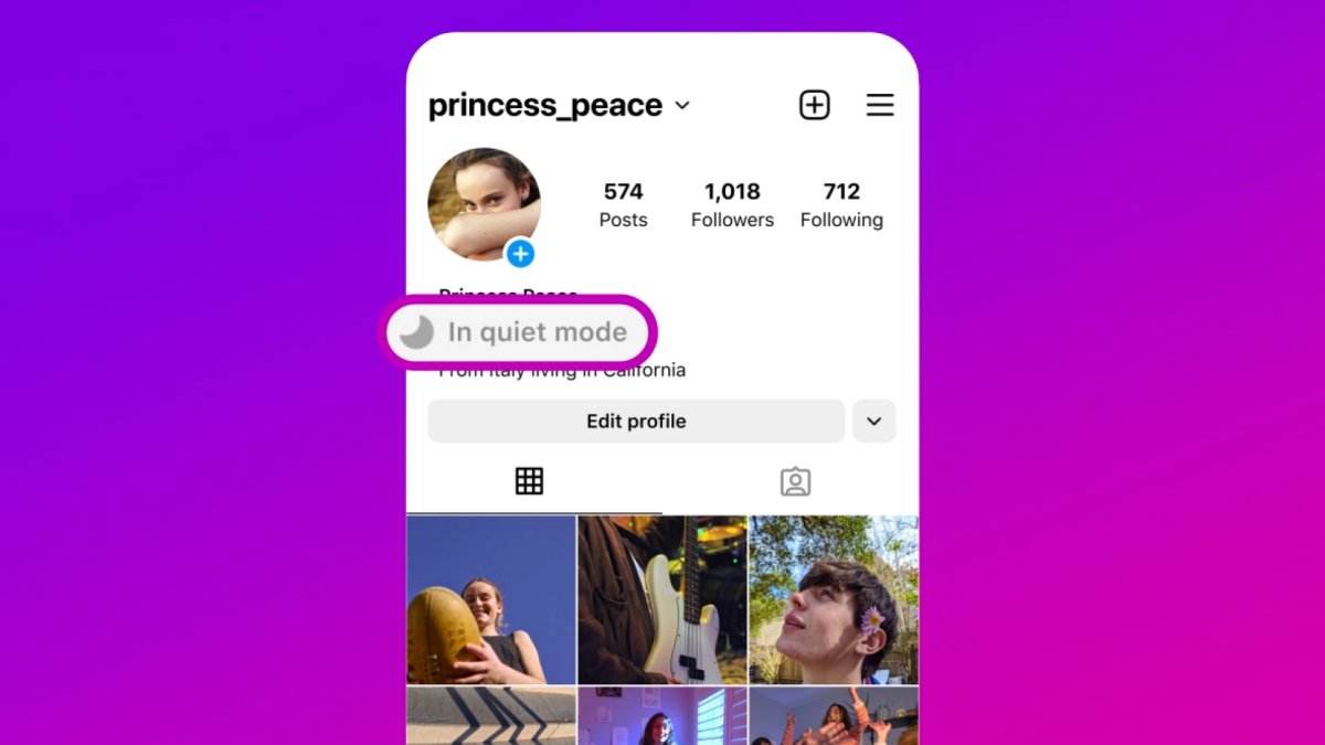 How to use the Quiet Mode on Instagram