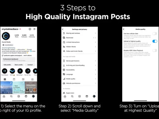 Hidden Instagram function to upload photos and videos in high quality