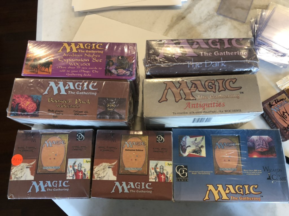 Magic Hasbro collective cards game