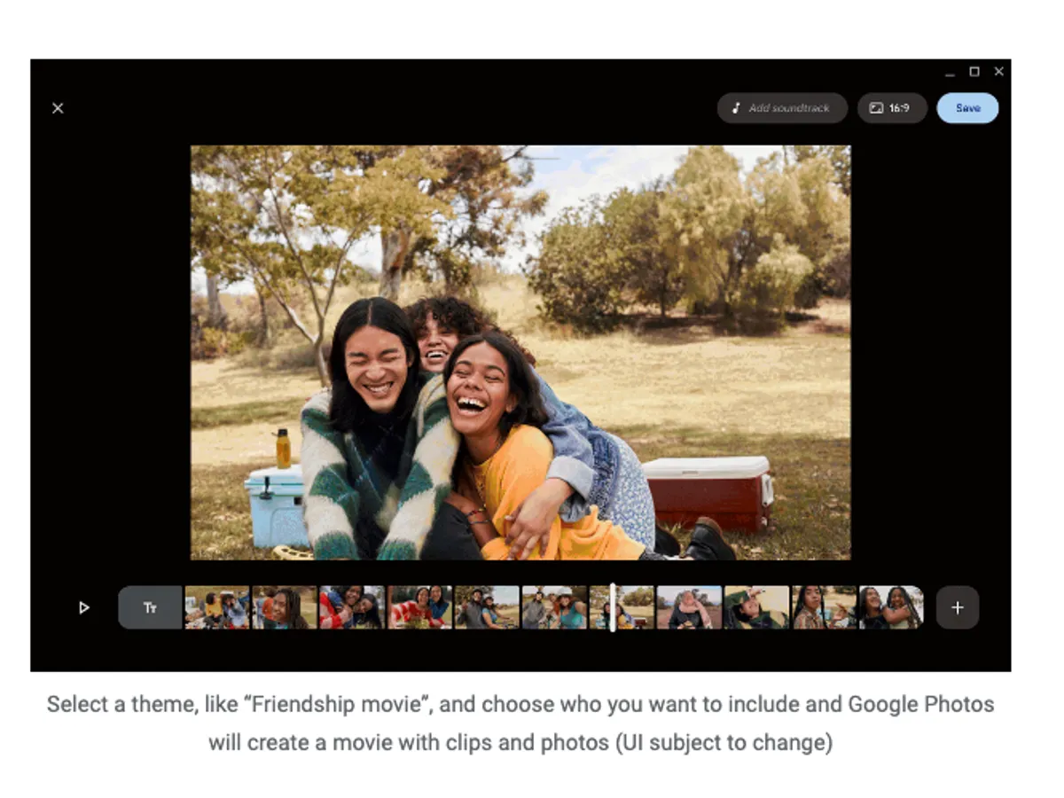Google Photos can create a video with your higlights