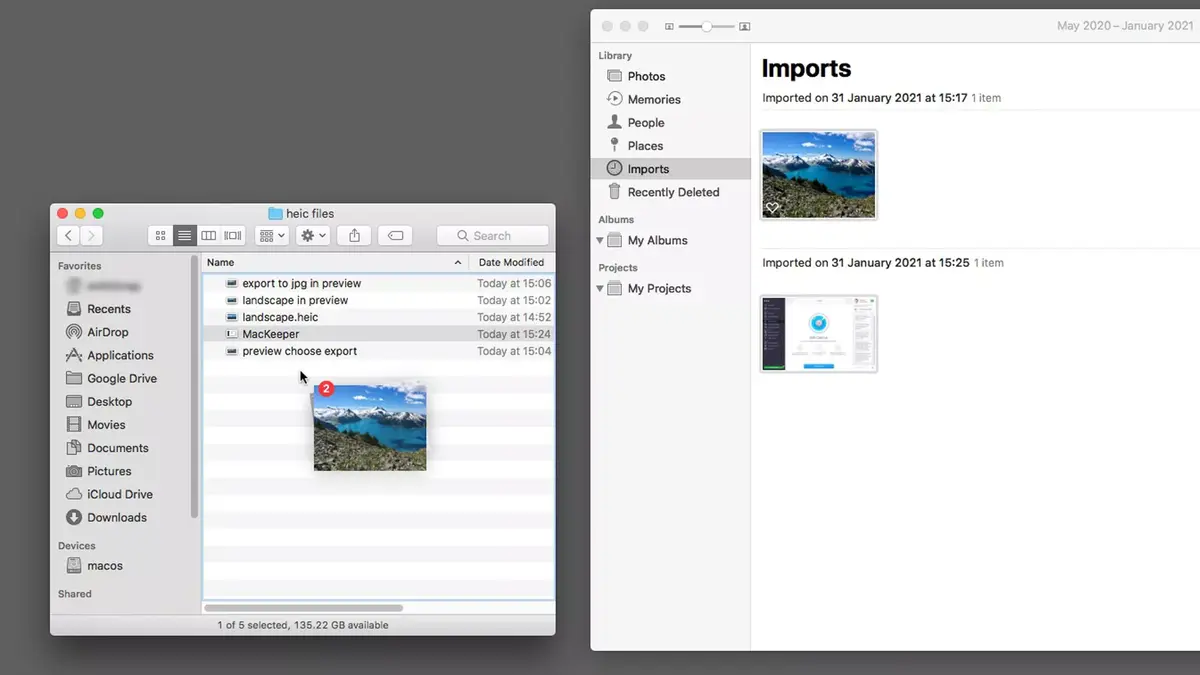 How to turn your HEIC files to JPG in macOS