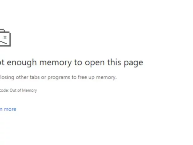 Chrome trick if your RAM memory fails