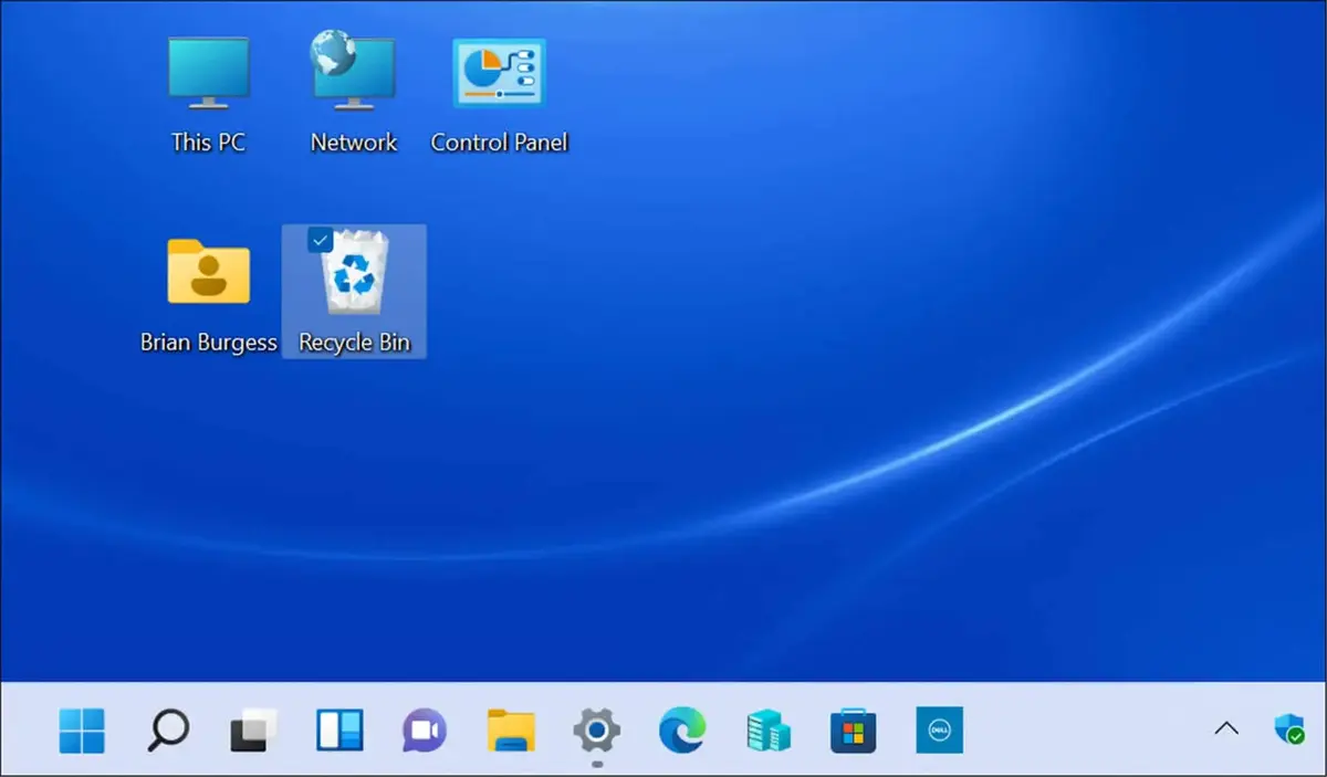Improve your desktop screen and hide icons on Windows