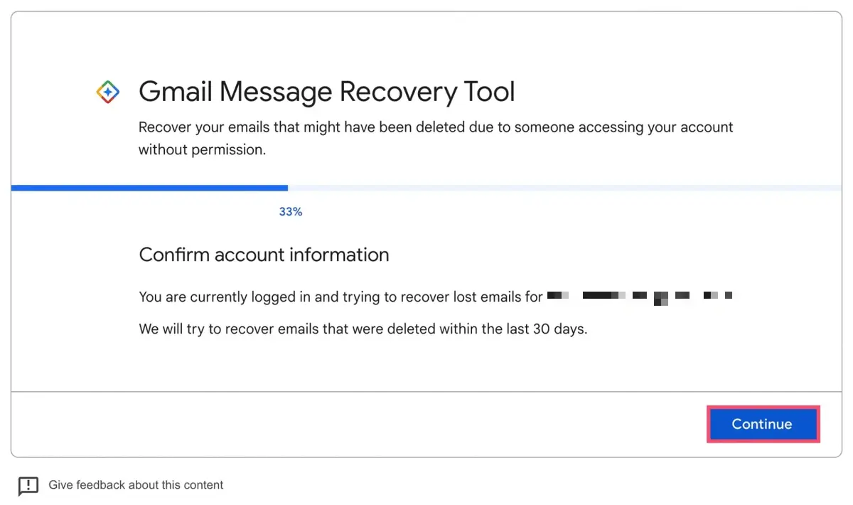 Gmail recovery tools