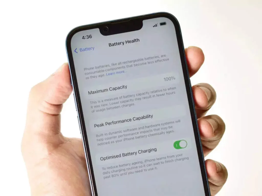 How to recover 100% battery health in iPhone