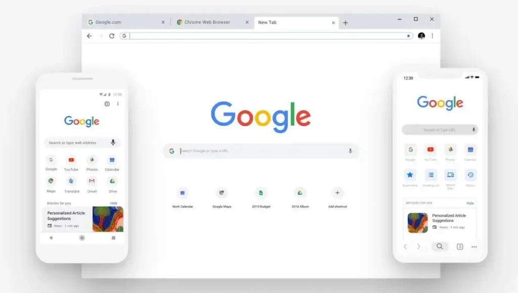 How to search with Google from the Chrome browser