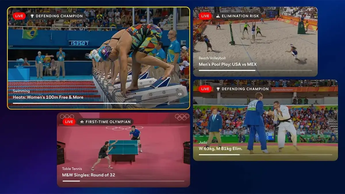 Peacock streaming platform for the Olympic Games 2024