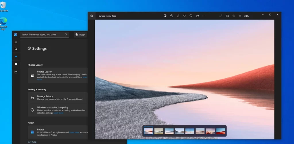 Photos new improvements in Windows 10 and 11