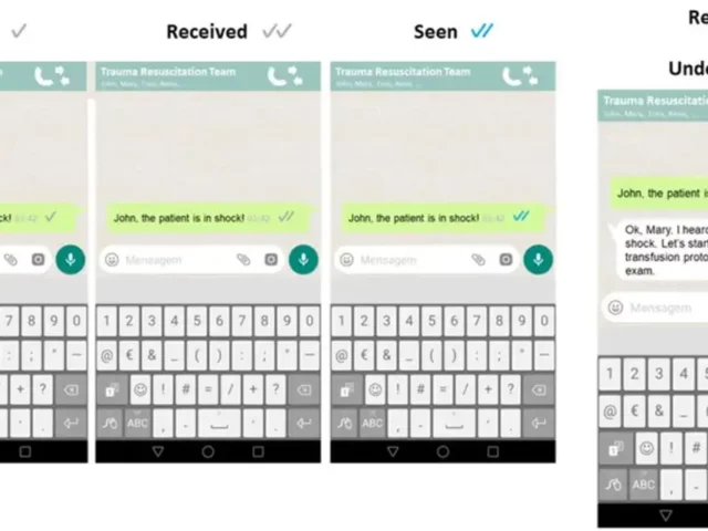 WhatsApp shows how many messages you have sent and received