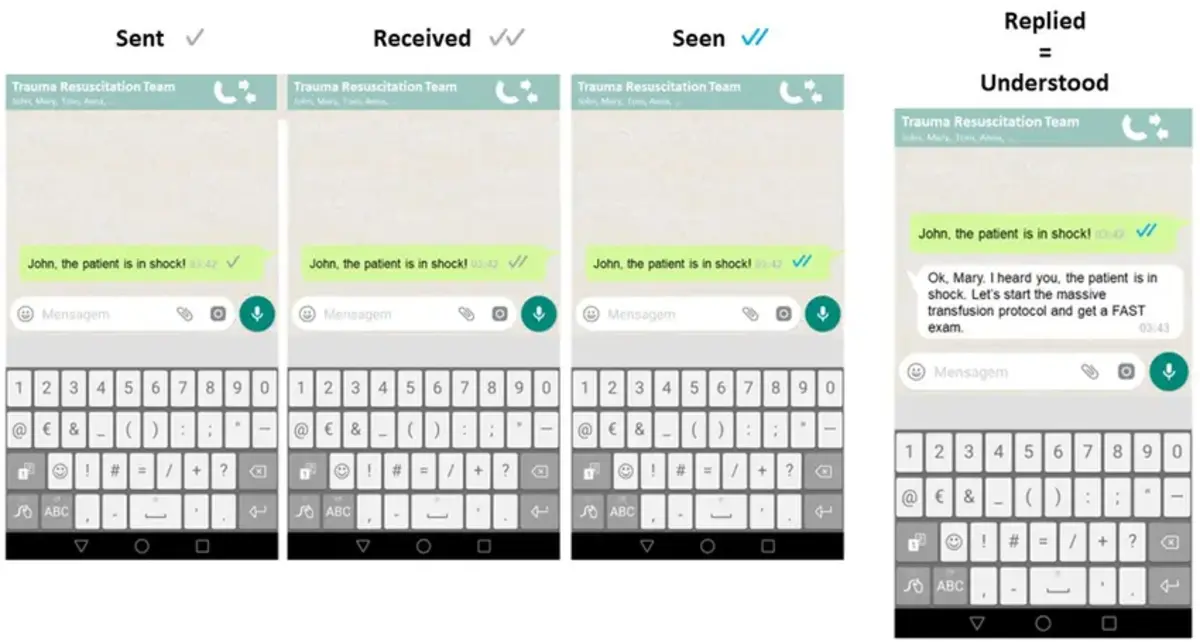 How to see WhatsApp message story