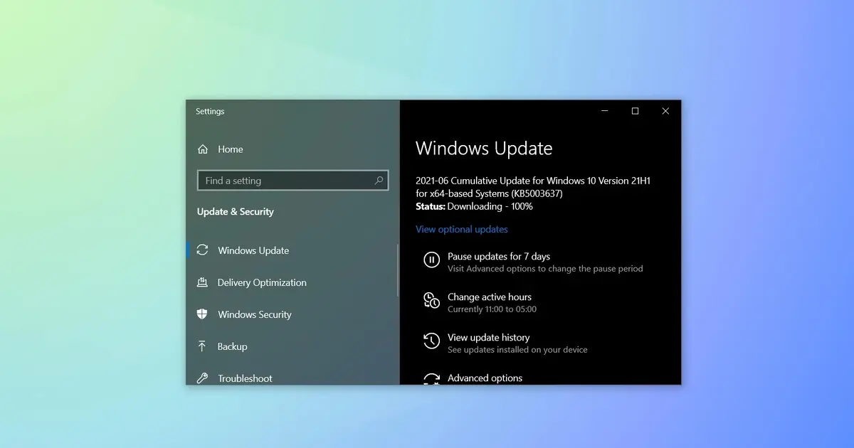 The new Windows 10 update