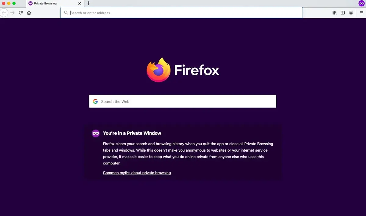 How to use Firefox stealth mode