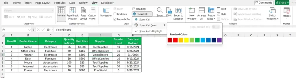 Excel receives a new feature to highlight numbers in a table