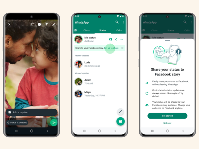 Publish your WhatsApp status in other apps