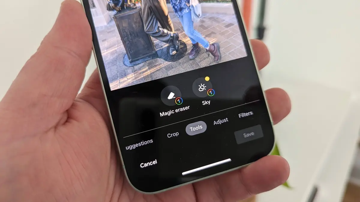 How to use Magic Eraser in Google Photos.