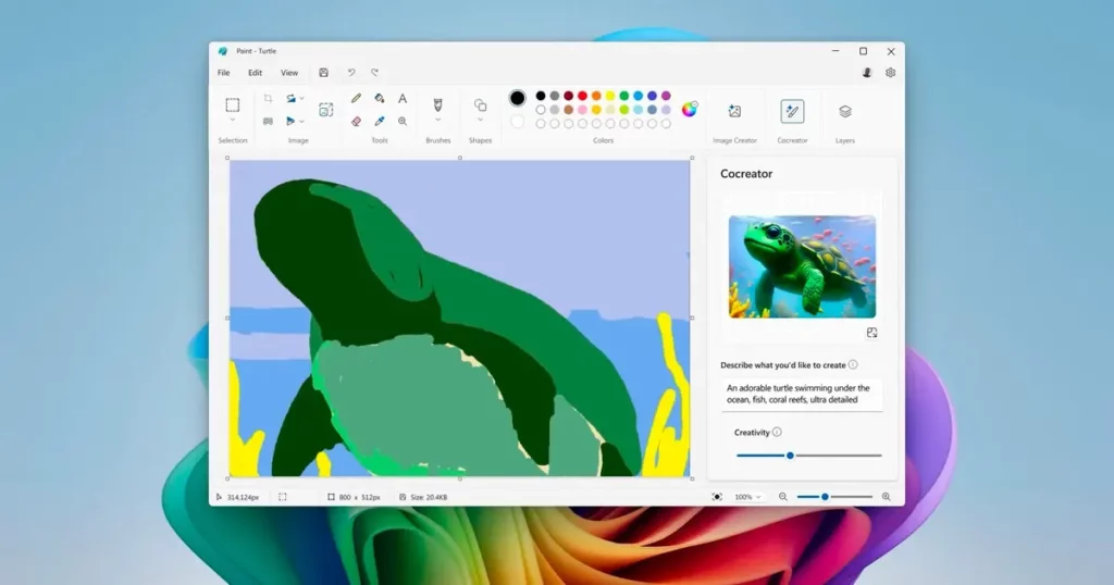 Use MS Paint to create AI images quickly