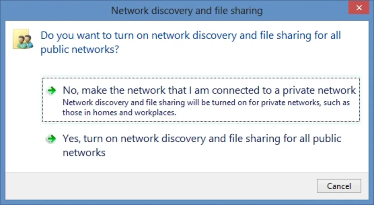 File sharing feature