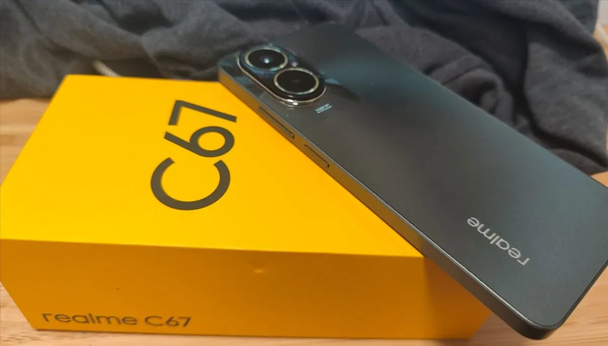 The C67 realme phone and the cheapest versions