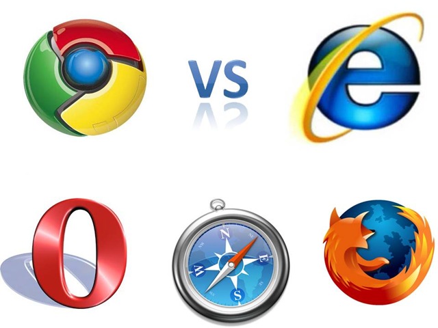 Chrome vs IE navegadores