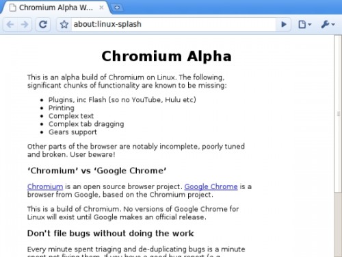 Chromium Alpha