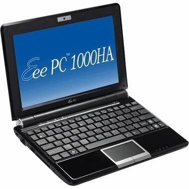 Netbook Asus Eee PC 1000HA con teclado Chiclet