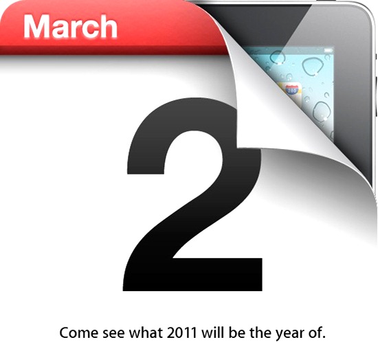 Lanzamiento iPad 2