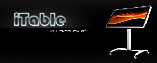 Pantalla multitáctil iTable