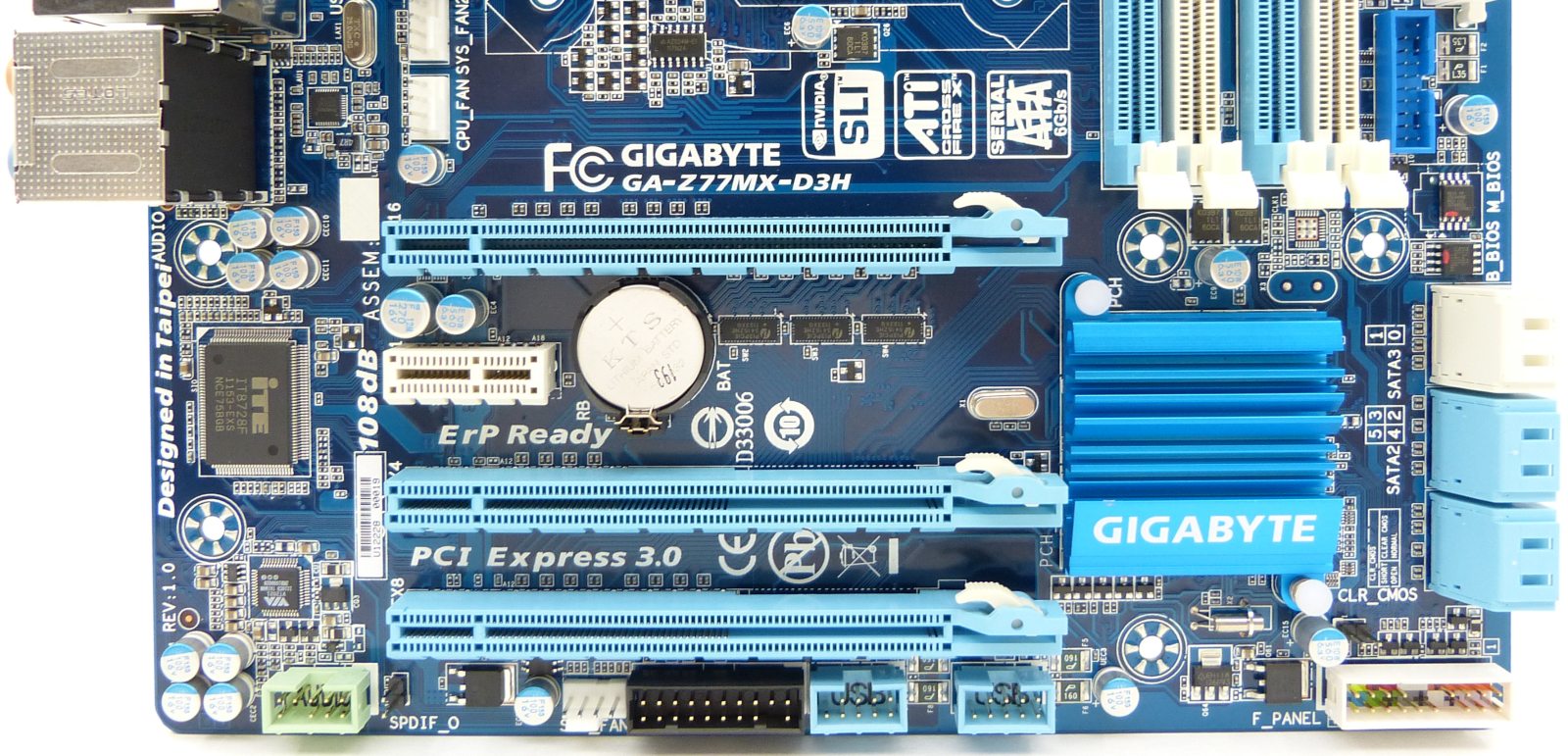 Материнская карта gigabyte