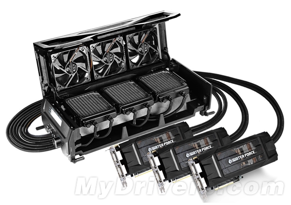 Asus GIGABYTE GTX 980 WaterForce Tri-SLI