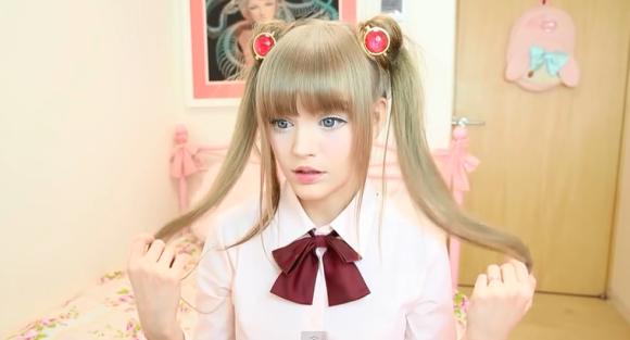 Sailor Moon coleta cabello 10