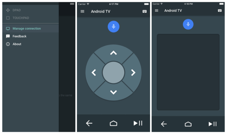 Android TV iPhone