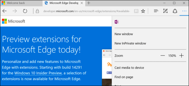 Microsoft edge extensiones