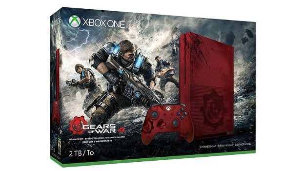 Edición especial Gears of War 4 Xbox One S
