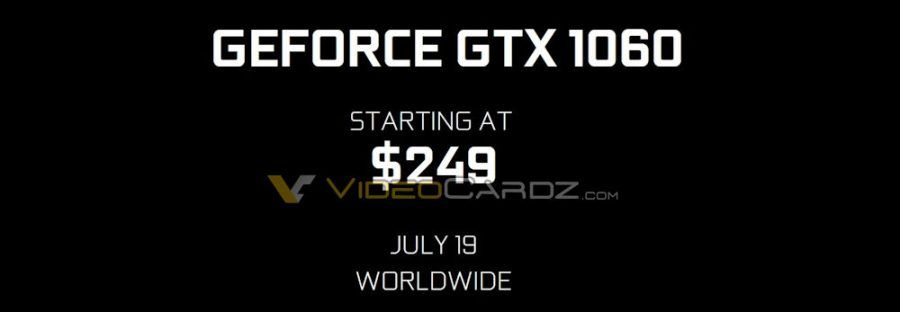 NVIDIA GeForce GTX 1060 precios