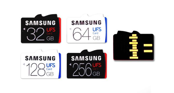 Samsung tarjetas microSD UFS