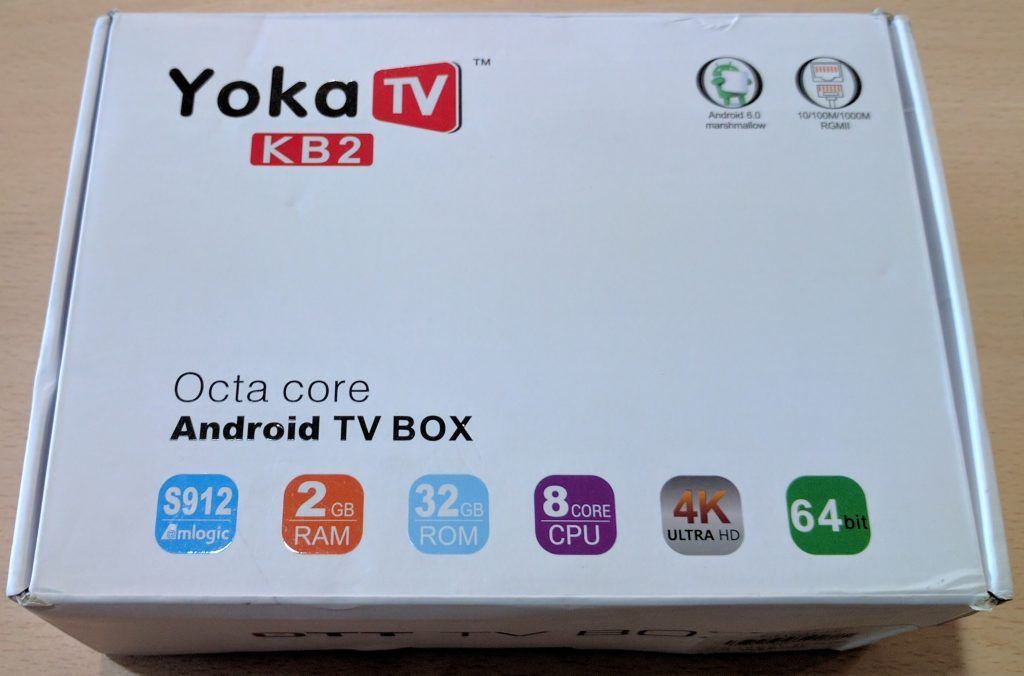 Yoka KB2 Tv box