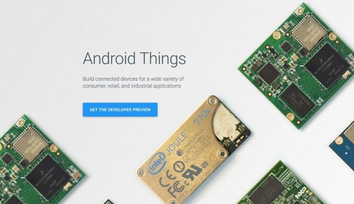 Google Android Things Internet de las Cosas