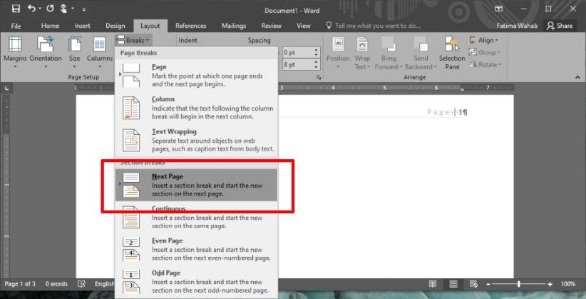 Microsoft Word: cómo omitir páginas numerdas en un documento - islaBit