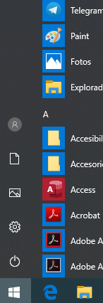 Windows 10 configuración
