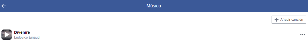 añadir música facebook