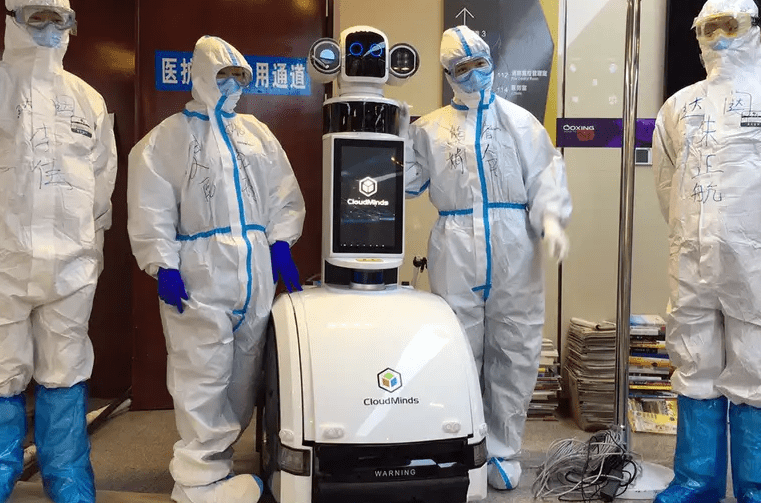 robot para evitar coronavirus