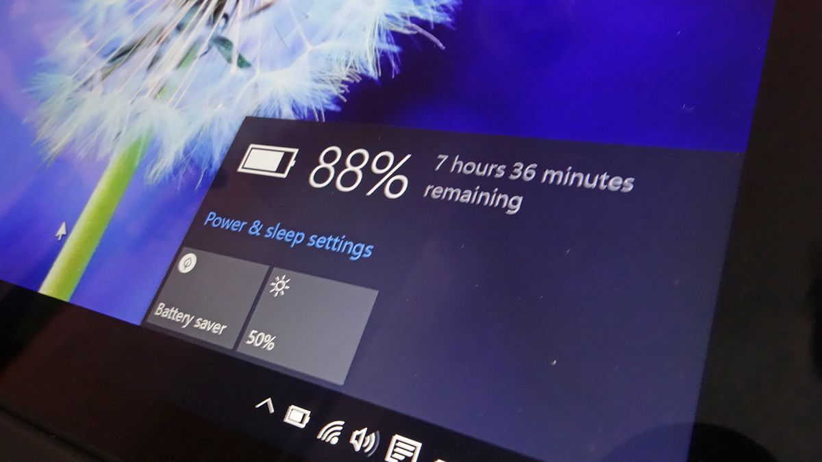 Ver estado de la batería portátil Windows 10 1