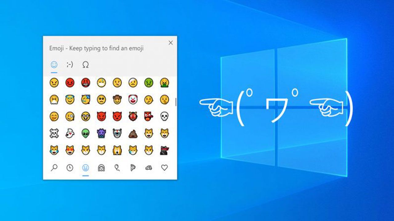 Windows 10 emojis 1