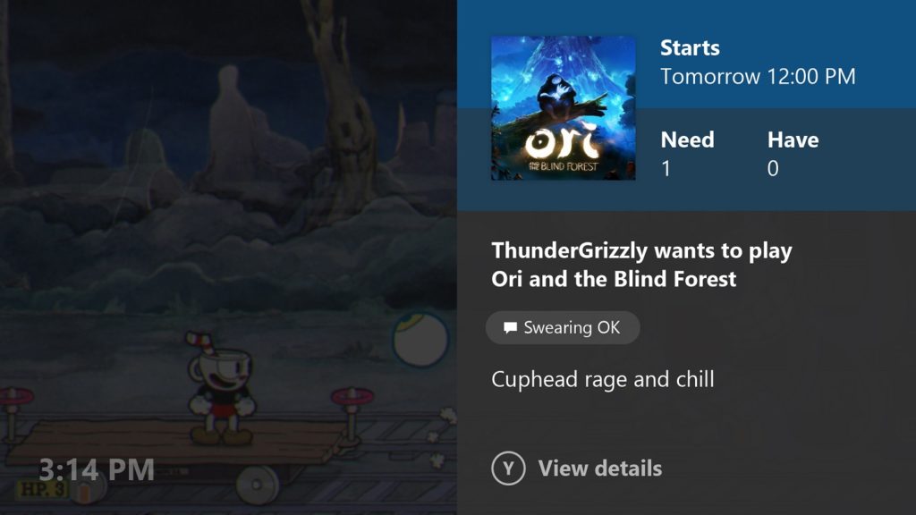 Xbox One notificaciones 3